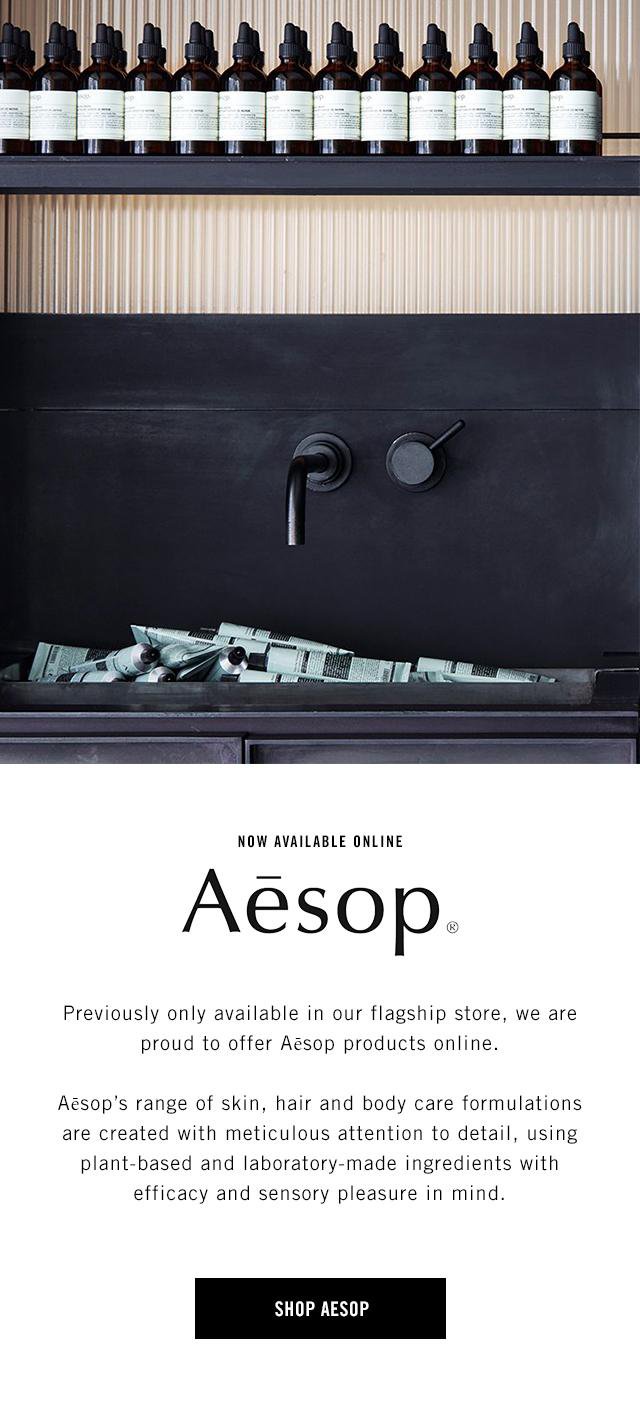 aesop front page